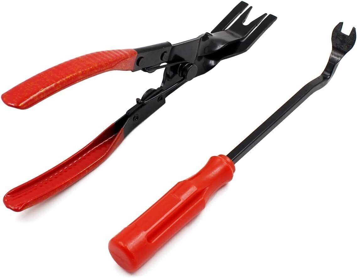 Car Trim Removal Tools Kit, Clip Pliers Set & Fastener Remover-Repair kits for A