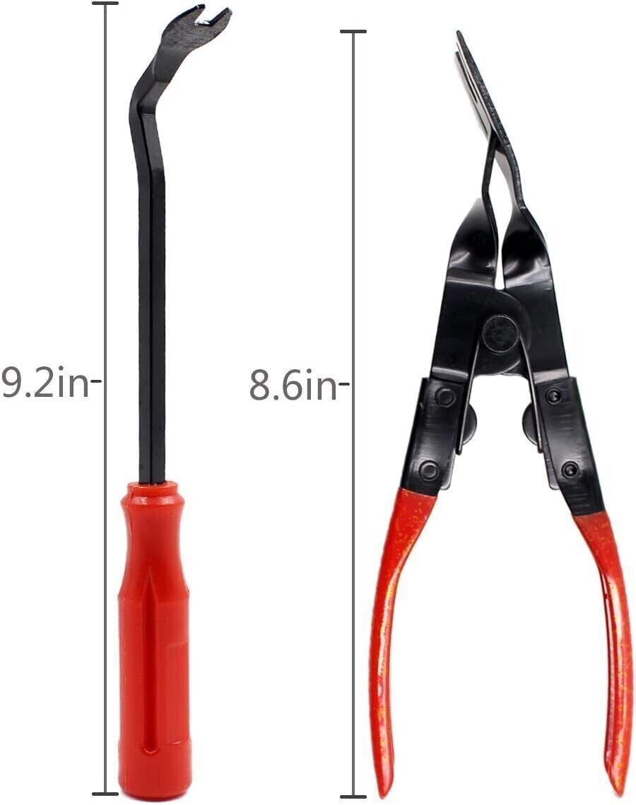 Car Trim Removal Tools Kit, Clip Pliers Set & Fastener Remover-Repair kits for A