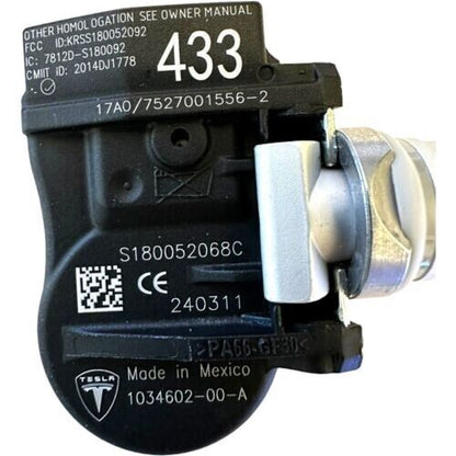 Tyre Pressure Monitor Sensor TPMS For TESLA Model 3 S X 103460200A, S180052068