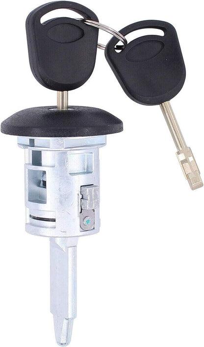 Front Driver Side Door Latch Lock Barrel 2 Keys For Ford Transit MK6 MK7 4060638